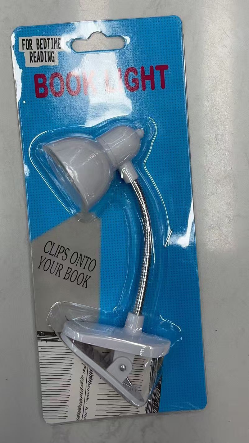 Portable LED Reading Lamp with Clip – Flexible Night Book Light for Eye Care & Travel | Usmira Mart