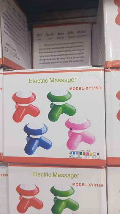 Mimo Mini Electric Full Body Massager XY3199 – Portable Vibrating Tool for Muscle Relief & Blood Circulation | Usmira Mart