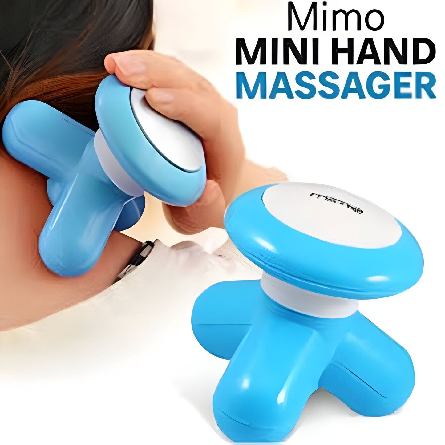 Mimo Mini Electric Full Body Massager – Model-XY3199 – Portable Vibrating Massage Tool for Muscle Relief and Blood Circulation