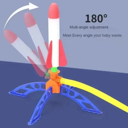 Kids Outdoor Rocket Foot Pump