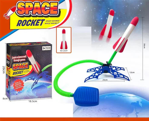 Kids Outdoor Rocket Foot Pump
